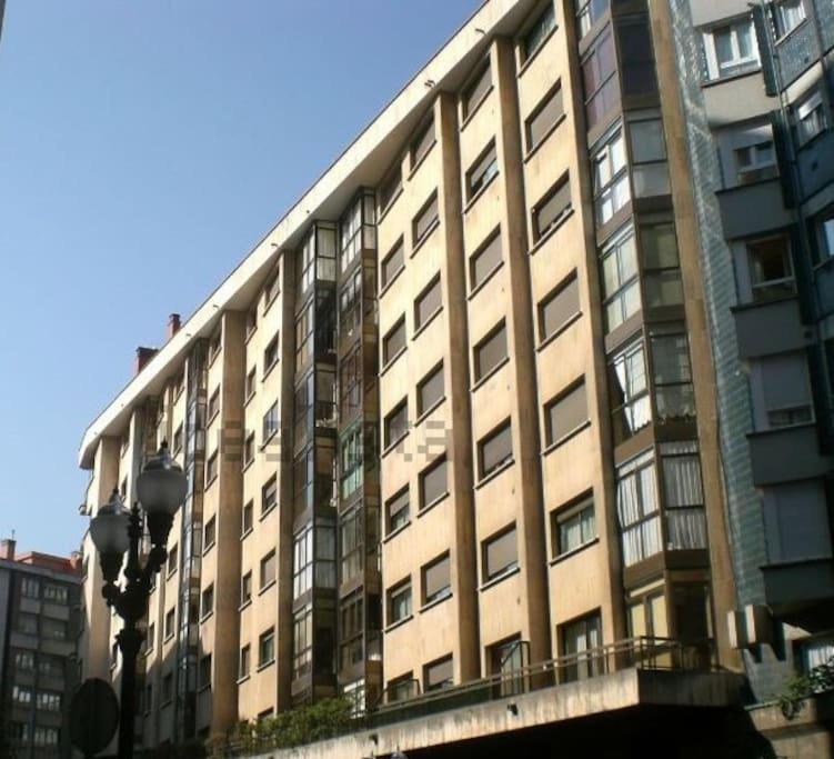 Rocamar Centro Playa San Lorenzo - Parking Gratuito Gijon Bagian luar foto